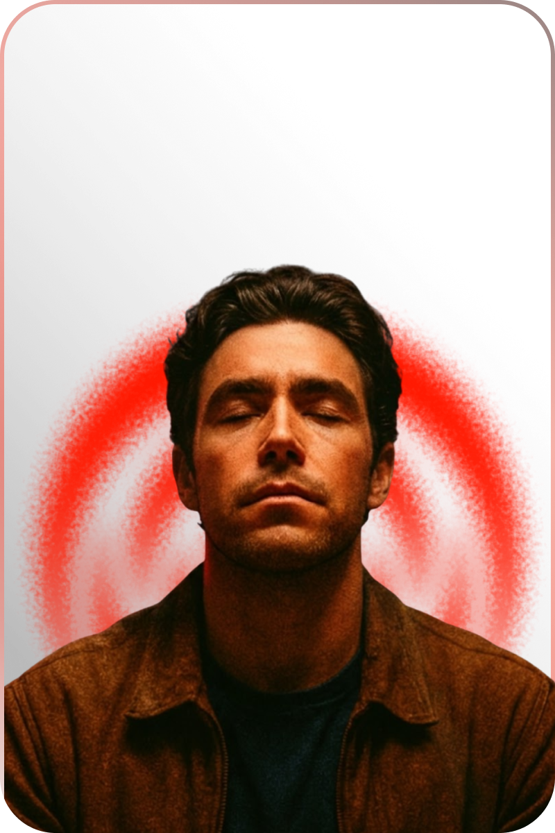 Video creator on screen representing global content creation with AI